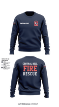 Central Bell County Fire Rescue  Crew Neck Sweatshirt - 3