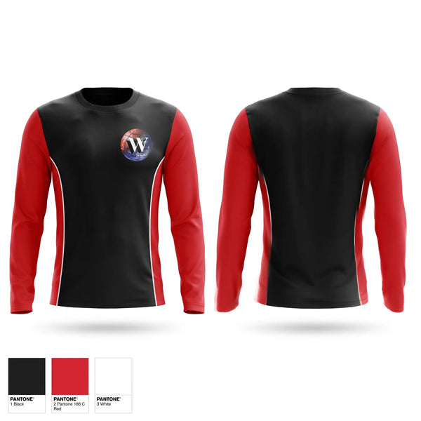 Long Sleeve Performance Shirt, WW Icons, Women's Basketball, Teamtime, Team time, sublimation, custom sports apparel, team uniforms, spirit wear, spiritwear, sports uniforms, custom shirts, team store, custom team store, fundraiser sports, apparel fundraiser