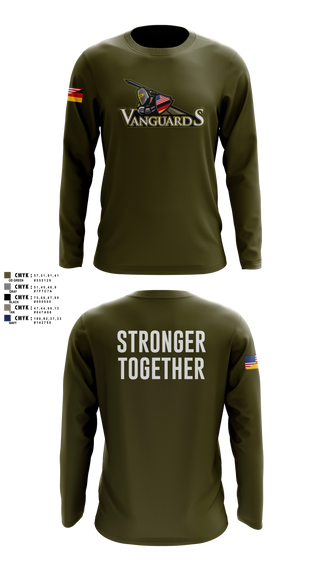 Long Sleeve Performance Shirt, U.S. Army Health Clinic Vilseck, Army, Teamtime, Team time, sublimation, custom sports apparel, team uniforms, spirit wear, spiritwear, sports uniforms, custom shirts, team store, custom team store, fundraiser sports, apparel fundraiser
