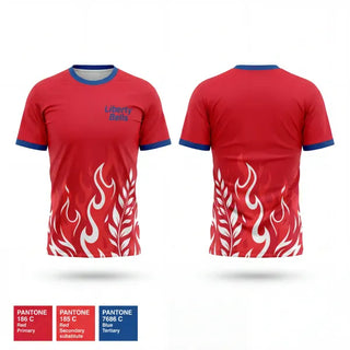 Short Sleeve Performance Shirt, Liberty Bells, Women's Soccer, Teamtime, Team time, sublimation, custom sports apparel, team uniforms, spirit wear, spiritwear, sports uniforms, custom shirts, team store, custom team store, fundraiser sports, apparel fundraiser