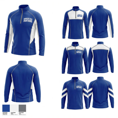 Denmark Tech Panthers Quarter Zip Jacket - 1