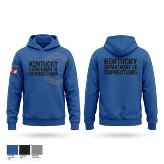 Hoodie, Kentucky Department of Corrections, Police, Teamtime, Team time, sublimation, custom sports apparel, team uniforms, spirit wear, spiritwear, sports uniforms, custom shirts, team store, custom team store, fundraiser sports, apparel fundraiser