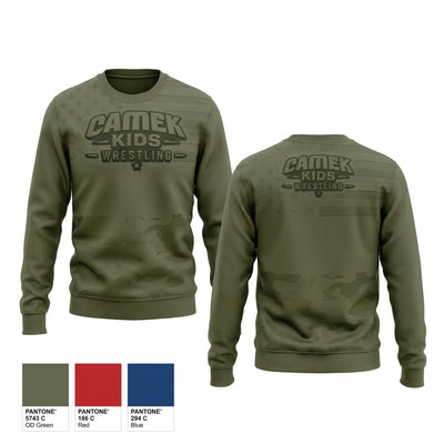 Camel kids Crew Neck Sweatshirt - 2