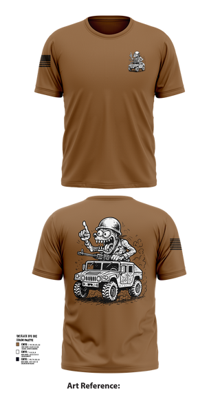 Short Sleeve Performance Shirt, 278th JMTG-U Mayors Cell Mech., , Teamtime, Team time, sublimation, custom sports apparel, team uniforms, spirit wear, spiritwear, sports uniforms, custom shirts, team store, custom team store, fundraiser sports, apparel fundraiser