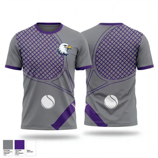 Short Sleeve Performance Shirt, Albion Purple Eagles, Tennis, Teamtime, Team time, sublimation, custom sports apparel, team uniforms, spirit wear, spiritwear, sports uniforms, custom shirts, team store, custom team store, fundraiser sports, apparel fundraiser