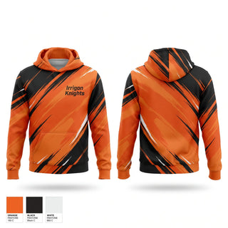 Hoodie, Irrigon Knights, Wrestling, Teamtime, Team time, sublimation, custom sports apparel, team uniforms, spirit wear, spiritwear, sports uniforms, custom shirts, team store, custom team store, fundraiser sports, apparel fundraiser