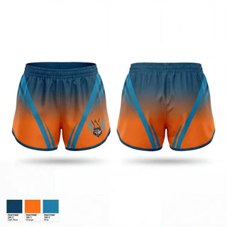 Womens Shorts, Wolcott Wolves, Track & Field, Teamtime, Team time, sublimation, custom sports apparel, team uniforms, spirit wear, spiritwear, sports uniforms, custom shirts, team store, custom team store, fundraiser sports, apparel fundraiser