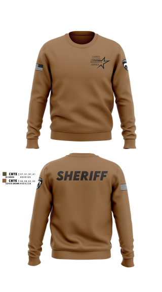 Crew Neck Sweatshirt, Cassia County Sheriff’s Office, Police, Teamtime, Team time, sublimation, custom sports apparel, team uniforms, spirit wear, spiritwear, sports uniforms, custom shirts, team store, custom team store, fundraiser sports, apparel fundraiser