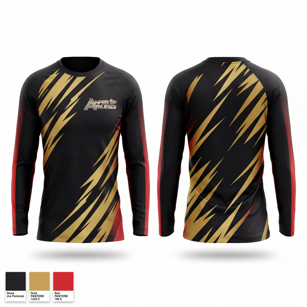 Long Sleeve Performance Shirt, Amped up athletics, Cheer, Teamtime, Team time, sublimation, custom sports apparel, team uniforms, spirit wear, spiritwear, sports uniforms, custom shirts, team store, custom team store, fundraiser sports, apparel fundraiser