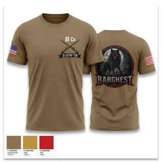 Old School Cotton Feel Shirt, B Co 3/278th CR, Army, Teamtime, Team time, sublimation, custom sports apparel, team uniforms, spirit wear, spiritwear, sports uniforms, custom shirts, team store, custom team store, fundraiser sports, apparel fundraiser