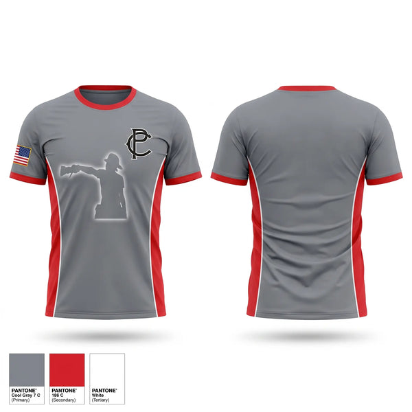 Short Sleeve Performance Shirt, Pell City Fire, Fire Department, Teamtime, Team time, sublimation, custom sports apparel, team uniforms, spirit wear, spiritwear, sports uniforms, custom shirts, team store, custom team store, fundraiser sports, apparel fundraiser