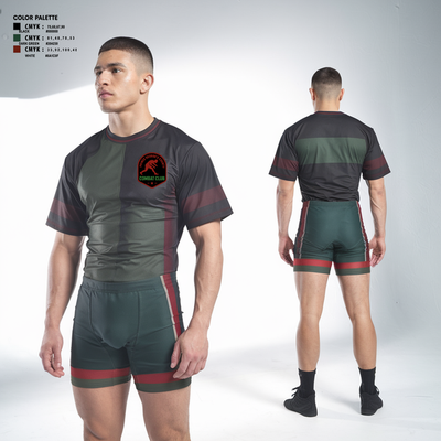 Pg Combat club 6990315 Short Sleeve Rash Guard Shirt - 2