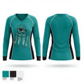 NorCal Wolverines 27508856 Women's Long Sleeve V-neck Shirt - 1
