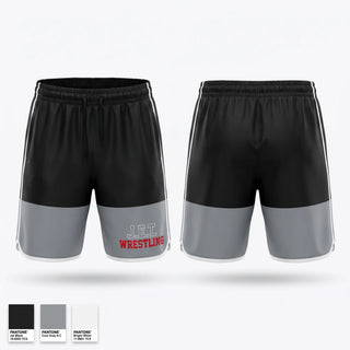 Athletic Shorts With Pockets, J.E.T., Wrestling, Teamtime, Team time, sublimation, custom sports apparel, team uniforms, spirit wear, spiritwear, sports uniforms, custom shirts, team store, custom team store, fundraiser sports, apparel fundraiser