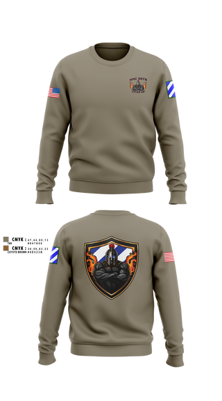 Crew Neck Sweatshirt, DSTB, 3DSB, Army, Teamtime, Team time, sublimation, custom sports apparel, team uniforms, spirit wear, spiritwear, sports uniforms, custom shirts, team store, custom team store, fundraiser sports, apparel fundraiser