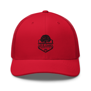 Live oaks 6271706 Retro Trucker Hat | Yupoong 6606
