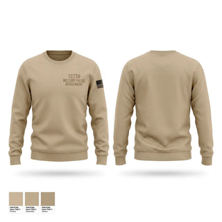 Crew Neck Sweatshirt, 137th military police detachment, Army, Teamtime, Team time, sublimation, custom sports apparel, team uniforms, spirit wear, spiritwear, sports uniforms, custom shirts, team store, custom team store, fundraiser sports, apparel fundraiser