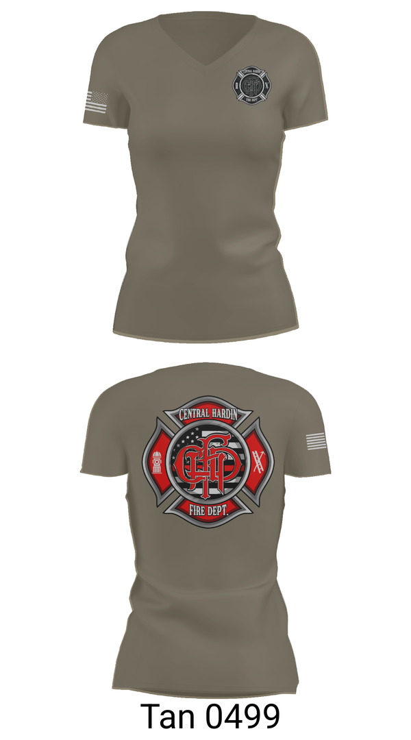 Womens Short Sleeve Vneck Shirt, Central, , Teamtime, Team time, sublimation, custom sports apparel, team uniforms, spirit wear, spiritwear, sports uniforms, custom shirts, team store, custom team store, fundraiser sports, apparel fundraiser