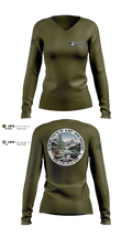 Boise County Sheriffs 675554 Women's Long Sleeve V-neck Shirt - 3