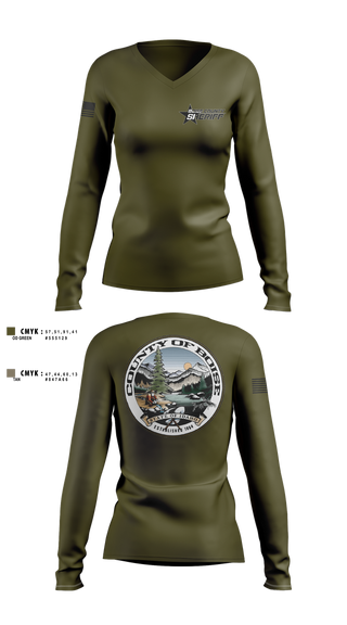 Womens Long Sleeve Vneck Shirt, team name, Police, Teamtime, Team time, sublimation, custom sports apparel, team uniforms, spirit wear, spiritwear, sports uniforms, custom shirts, team store, custom team store, fundraiser sports, apparel fundraiser