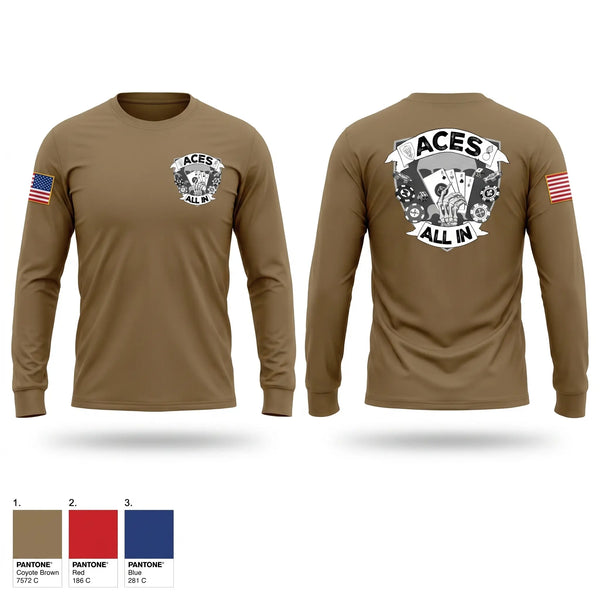 Long Sleeve Performance Shirt, 82nd ADSB, Army, Teamtime, Team time, sublimation, custom sports apparel, team uniforms, spirit wear, spiritwear, sports uniforms, custom shirts, team store, custom team store, fundraiser sports, apparel fundraiser