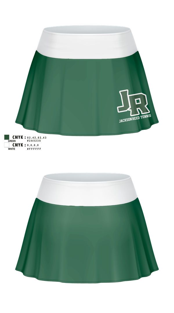 Skort, Jackson-Reed Tennis, Tennis, Teamtime, Team time, sublimation, custom sports apparel, team uniforms, spirit wear, spiritwear, sports uniforms, custom shirts, team store, custom team store, fundraiser sports, apparel fundraiser