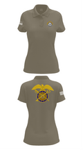 Echo company 1-7 ADA 73357561 Women's Short Sleeve Performance Polo  - 75
