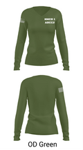 NMCB 1 ABCC2 27899779 Women's Long Sleeve V-neck Shirt - 54