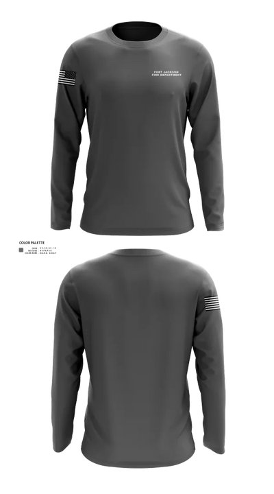 Fort Jackson Fire Department 25756840 Long Sleeve Performance Shirt 21