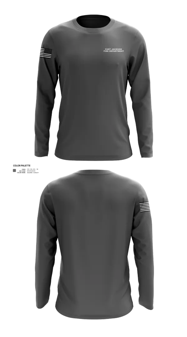 Long Sleeve Performance Shirt, Fort Jackson Fire Department, , Teamtime, Team time, sublimation, custom sports apparel, team uniforms, spirit wear, spiritwear, sports uniforms, custom shirts, team store, custom team store, fundraiser sports, apparel fundraiser