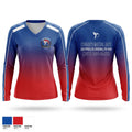 Conrad’s Martial Arts Center Women's Long Sleeve V-neck Shirt - 1