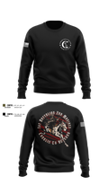 1st Battalion 2nd Marines Charlie Co Veteran 59013691 Crew Neck Sweatshirt - 2