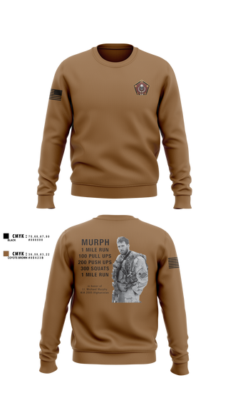Crew Neck Sweatshirt, H2F_1MED_, Army, Teamtime, Team time, sublimation, custom sports apparel, team uniforms, spirit wear, spiritwear, sports uniforms, custom shirts, team store, custom team store, fundraiser sports, apparel fundraiser