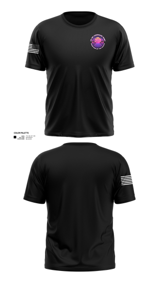 Old School Cotton Feel Shirt, 18 WG/CP, Air Force, Teamtime, Team time, sublimation, custom sports apparel, team uniforms, spirit wear, spiritwear, sports uniforms, custom shirts, team store, custom team store, fundraiser sports, apparel fundraiser