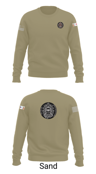 Crew Neck Sweatshirt, , Army, Teamtime, Team time, sublimation, custom sports apparel, team uniforms, spirit wear, spiritwear, sports uniforms, custom shirts, team store, custom team store, fundraiser sports, apparel fundraiser