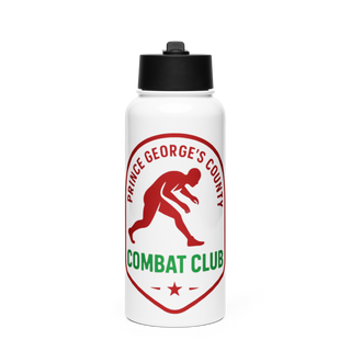 Pg Combat club 6990315 Stainless Steel Water Bottle with a Straw Lid
