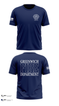 Greenwich Fire Local 1042 Short Sleeve Performance Shirt - 7