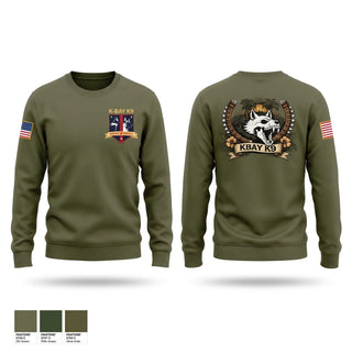 Crew Neck Sweatshirt, MCBH PMO MWD Section, Marines, Teamtime, Team time, sublimation, custom sports apparel, team uniforms, spirit wear, spiritwear, sports uniforms, custom shirts, team store, custom team store, fundraiser sports, apparel fundraiser