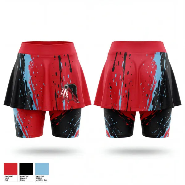 Skort, Rahway High School Tennis, Tennis, Teamtime, Team time, sublimation, custom sports apparel, team uniforms, spirit wear, spiritwear, sports uniforms, custom shirts, team store, custom team store, fundraiser sports, apparel fundraiser