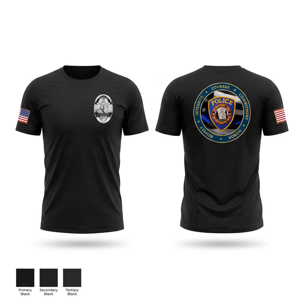 Short Sleeve Performance Shirt, Georgetown PD, Police, Teamtime, Team time, sublimation, custom sports apparel, team uniforms, spirit wear, spiritwear, sports uniforms, custom shirts, team store, custom team store, fundraiser sports, apparel fundraiser