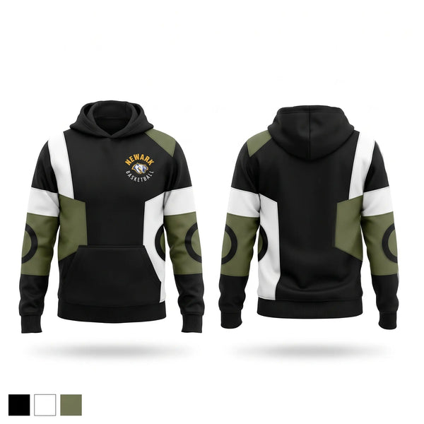 Hoodie, Newark Memorial High School, Men's Basketball, Teamtime, Team time, sublimation, custom sports apparel, team uniforms, spirit wear, spiritwear, sports uniforms, custom shirts, team store, custom team store, fundraiser sports, apparel fundraiser