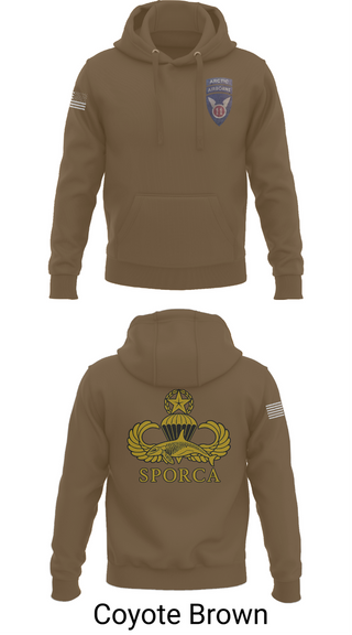 Hoodie, HHC, 725th BSB, 2/11 ABN, , Teamtime, Team time, sublimation, custom sports apparel, team uniforms, spirit wear, spiritwear, sports uniforms, custom shirts, team store, custom team store, fundraiser sports, apparel fundraiser