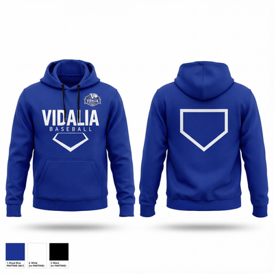 Vidalia Jr Boys Baseball 46610530 Zip Hoodie - 1