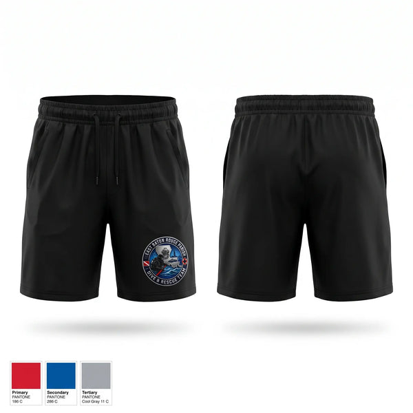 Athletic Shorts With Pockets, East Baton Rouge Parish Dive & Rescue Team, Fire Department, Teamtime, Team time, sublimation, custom sports apparel, team uniforms, spirit wear, spiritwear, sports uniforms, custom shirts, team store, custom team store, fundraiser sports, apparel fundraiser