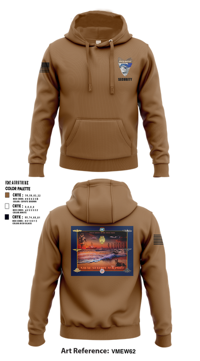 NAVSTA MAYPORT SECURITY 9551014 Hoodie - 1