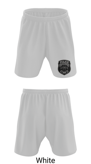 Athletic Shorts With Pockets, Iowa State University Police, Police, Teamtime, Team time, sublimation, custom sports apparel, team uniforms, spirit wear, spiritwear, sports uniforms, custom shirts, team store, custom team store, fundraiser sports, apparel fundraiser