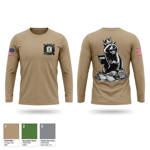 Long Sleeve Performance Shirt, USPFO, MEARNG, National Guard, Teamtime, Team time, sublimation, custom sports apparel, team uniforms, spirit wear, spiritwear, sports uniforms, custom shirts, team store, custom team store, fundraiser sports, apparel fundraiser