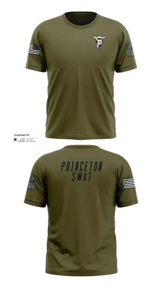 Short Sleeve Performance Shirt, Princeton SWAT, Police, Teamtime, Team time, sublimation, custom sports apparel, team uniforms, spirit wear, spiritwear, sports uniforms, custom shirts, team store, custom team store, fundraiser sports, apparel fundraiser