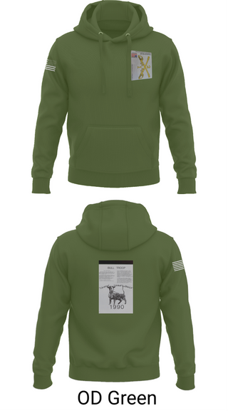 Hoodie, 2nd Armored Cavalry Regiment, , Teamtime, Team time, sublimation, custom sports apparel, team uniforms, spirit wear, spiritwear, sports uniforms, custom shirts, team store, custom team store, fundraiser sports, apparel fundraiser