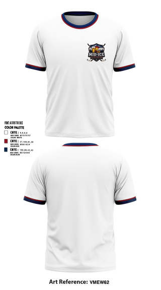 Soft Poly Tee Cotton Like Feel, Mid-Ice Crisis, Ice Hockey, Teamtime, Team time, sublimation, custom sports apparel, team uniforms, spirit wear, spiritwear, sports uniforms, custom shirts, team store, custom team store, fundraiser sports, apparel fundraiser